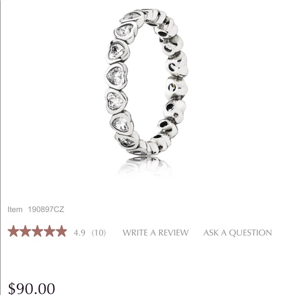 PANDORA-Forever More Stackable Ring - Picture 4 of 4